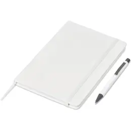 Hibiscus Notebook & Pen Set Solid White